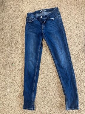 Levi's Women's Dark Indigo Skinny Jeans